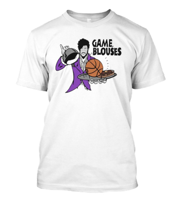 Game Blouses Basketball And Pancakes Purple Jacket T-Shirt