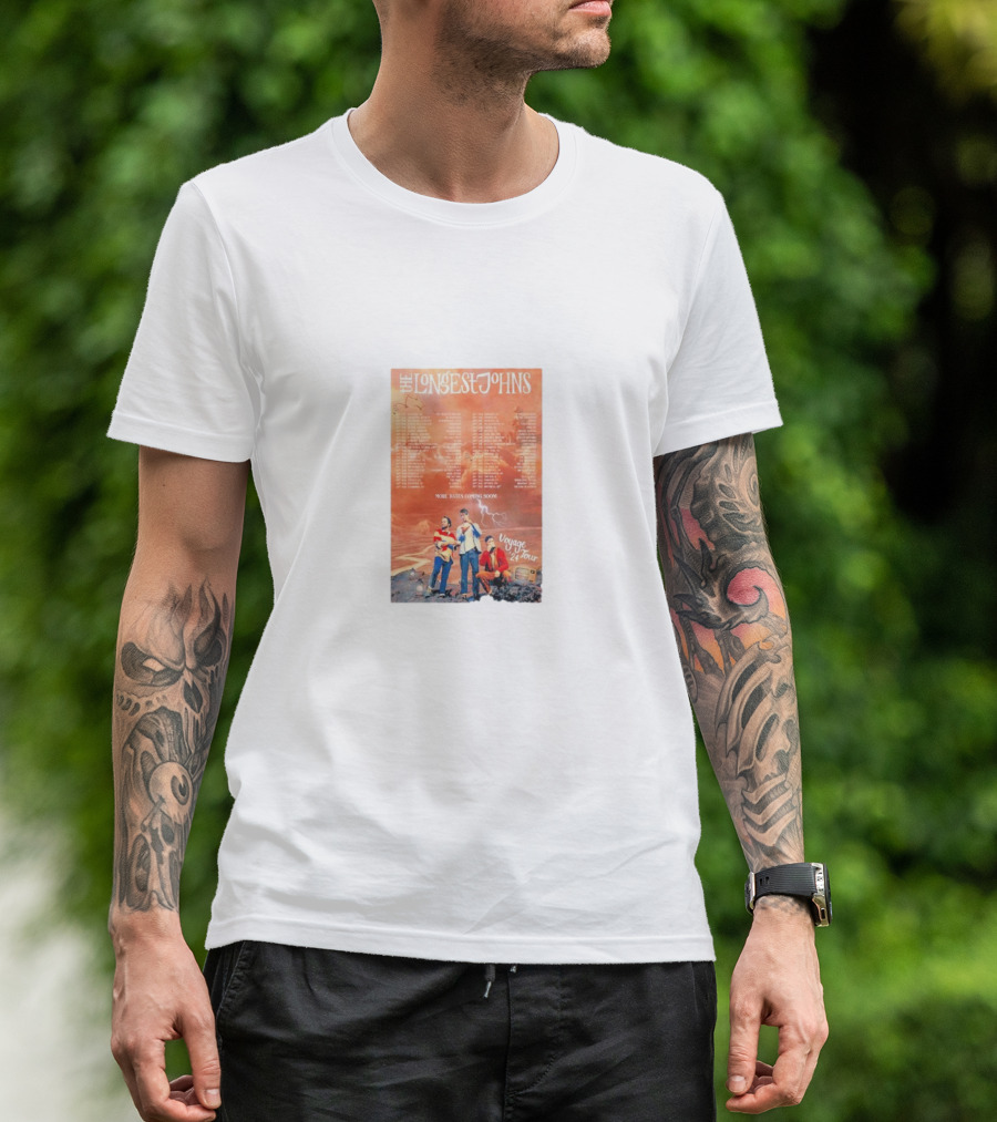 The Longest Johns Voyage Tour ’24 Dates More Coming Soon T-Shirt