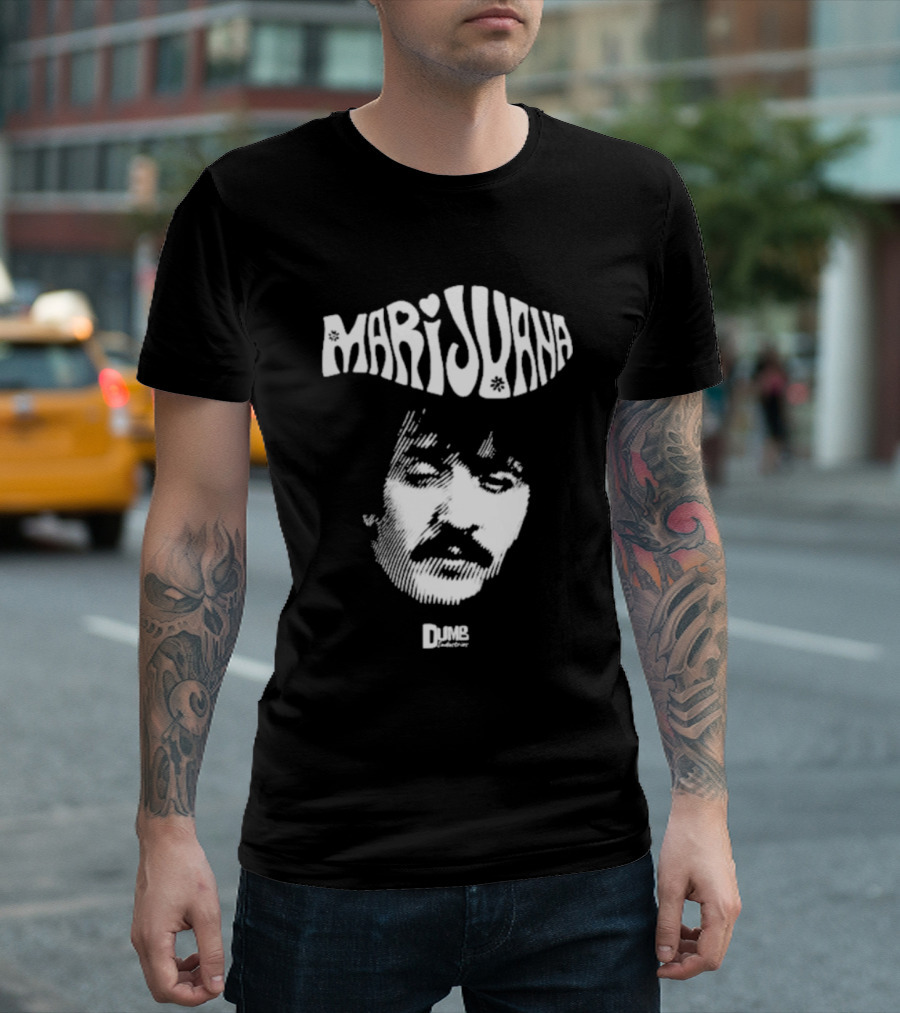 Marijuana Dumb Industries Psychedelic T-Shirt