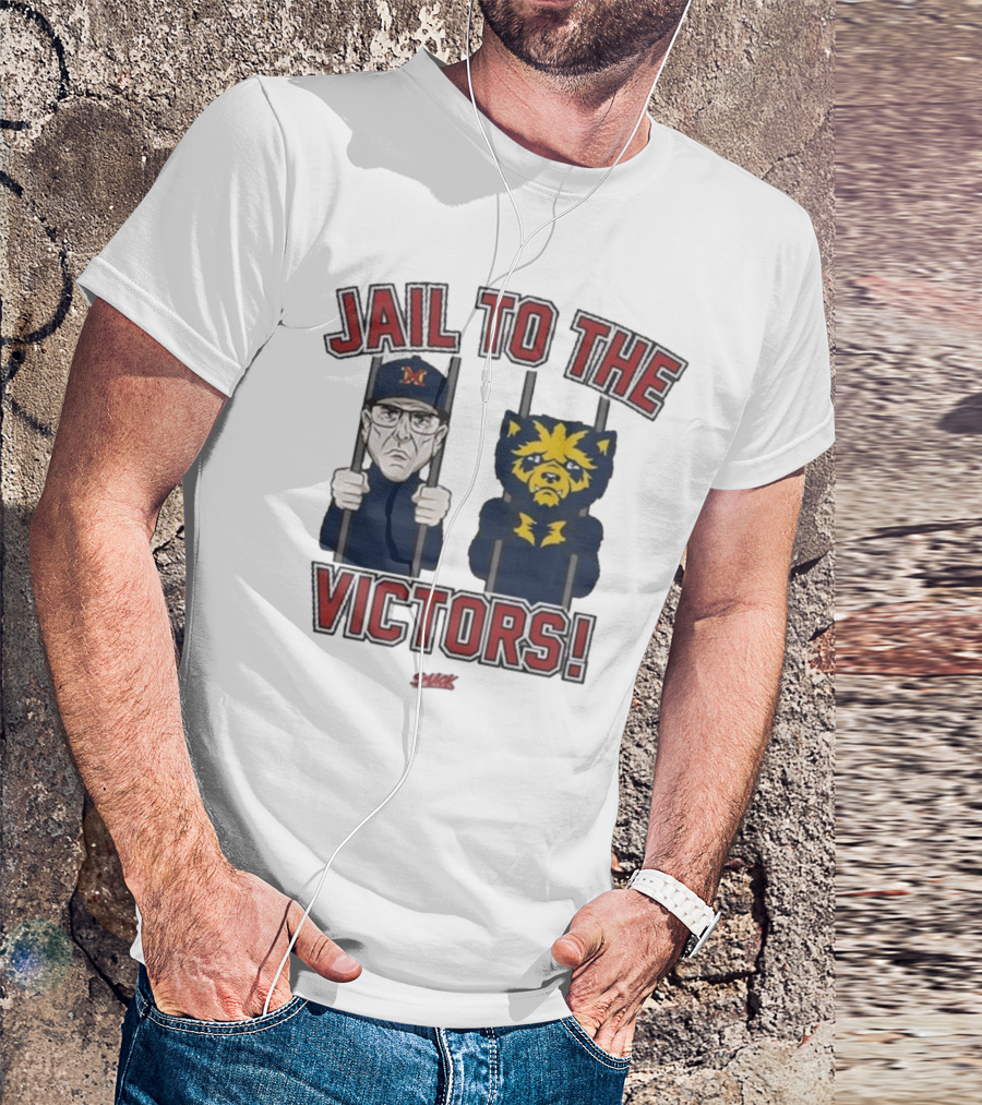 Jail To The Victors Michigan Ohio State College Rivalry T-Shirt