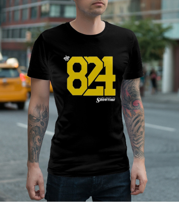 824 Los Angeles Showtime Mamba Day Unity Reptile T-Shirt
