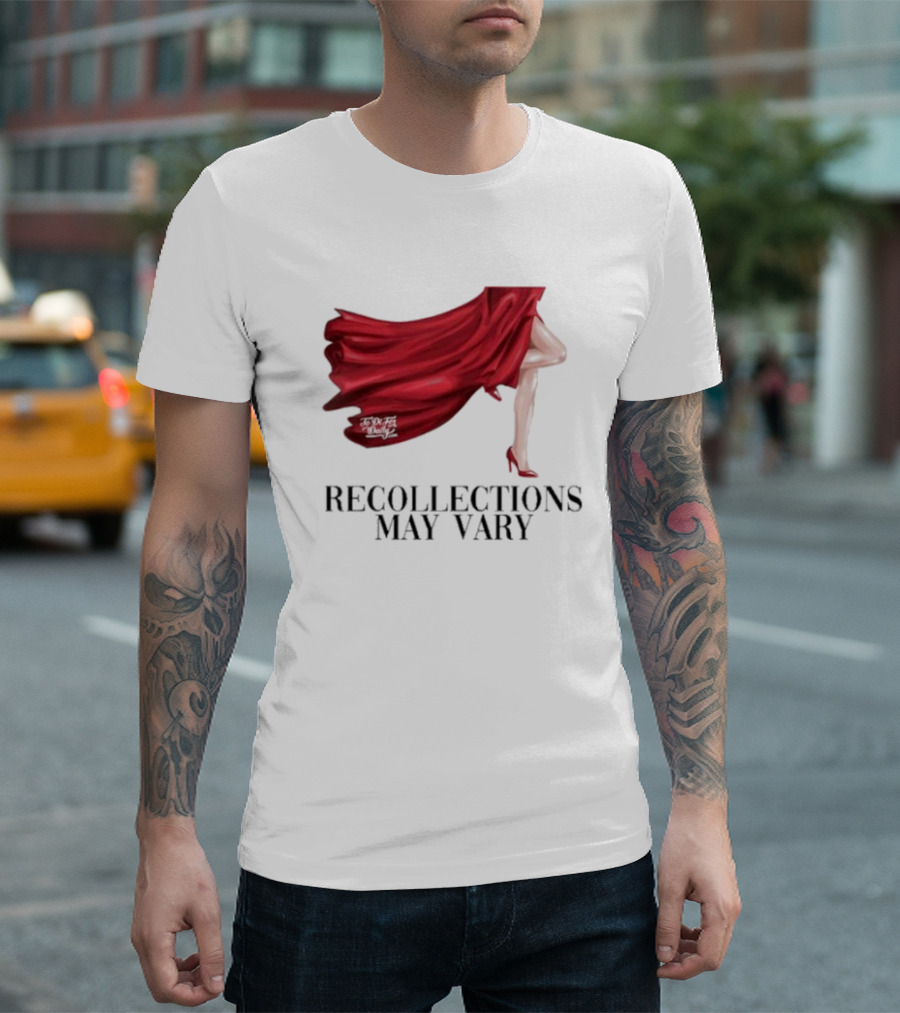 Kate Middleton Catherine Princess Of Wales Recollections May Vary Red Dress T-Shirt