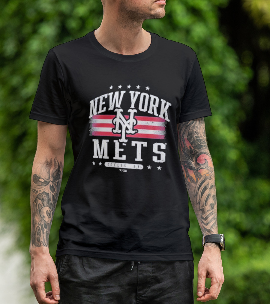 New York Mets Queens NY Americana T-Shirt