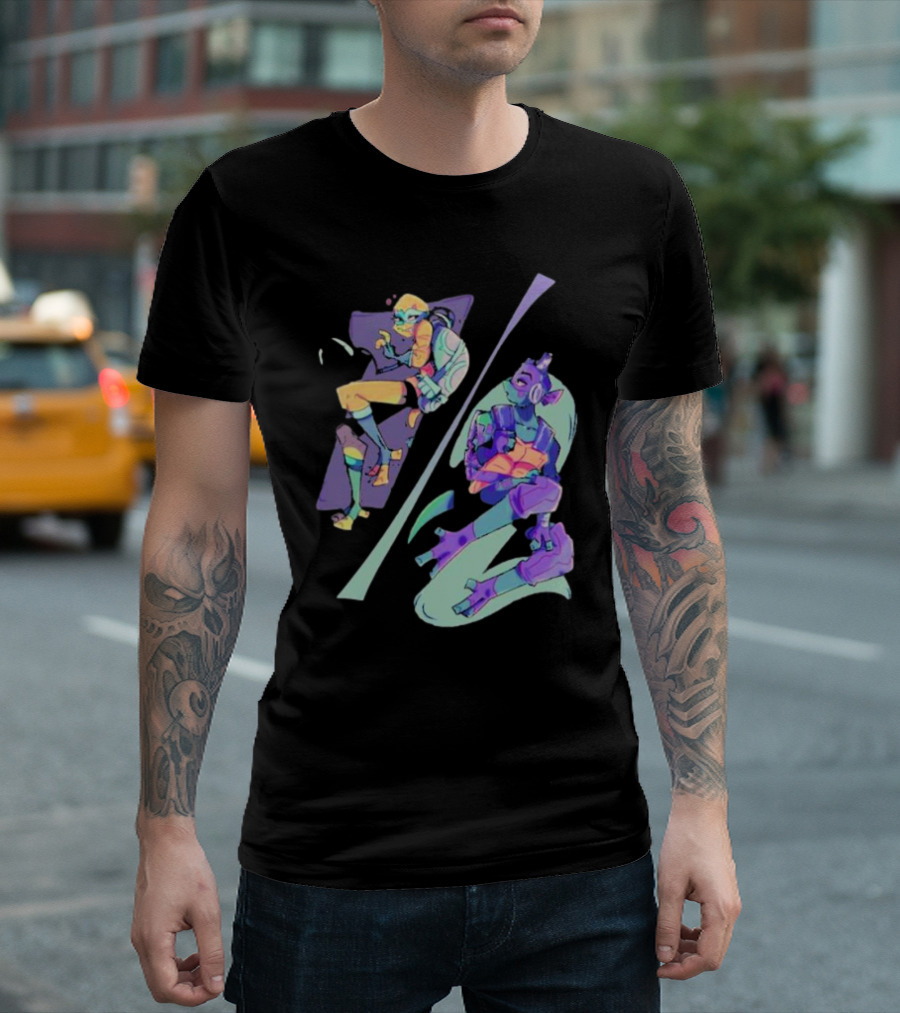 TMNT Last Ronin Leo And Don Alternate Universe Duo T-Shirt