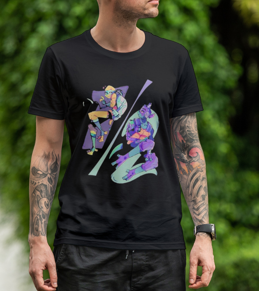 TMNT Last Ronin Leo And Don Alternate Universe Duo T-Shirt