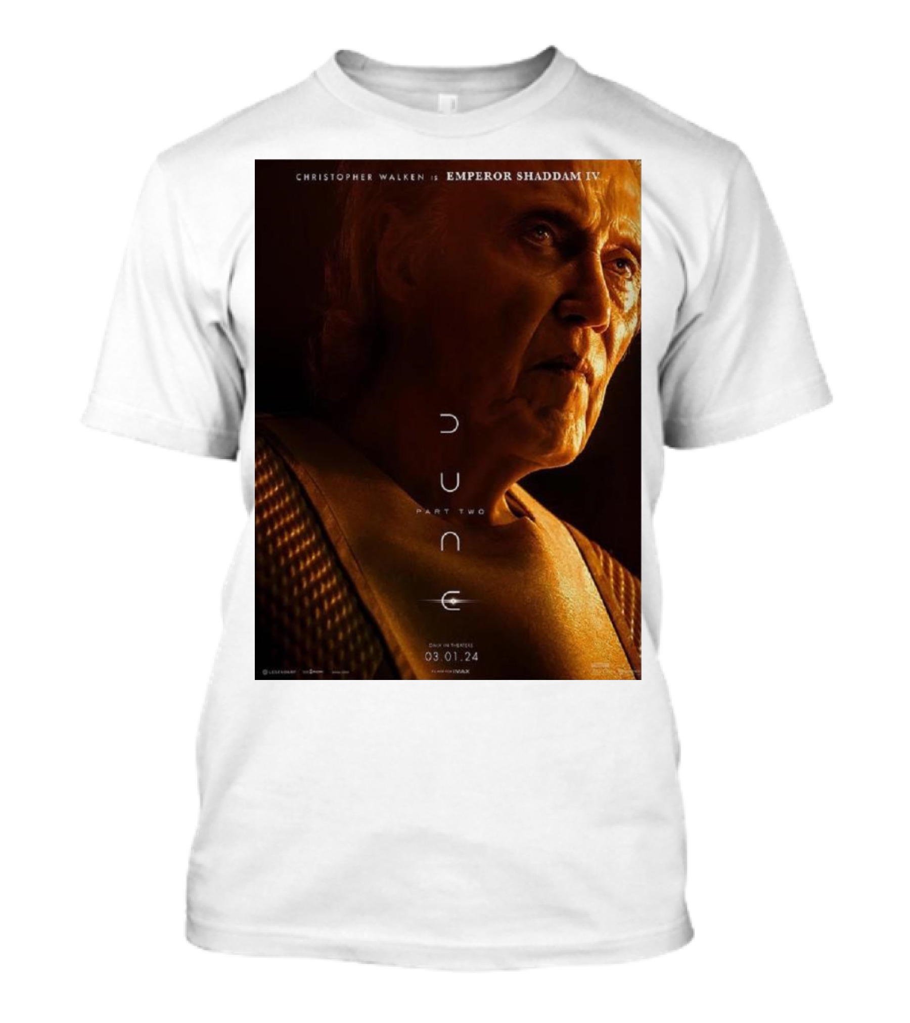 Christopher Walken As Emperor Shaddam IV In Dune Part Two T-Shirt