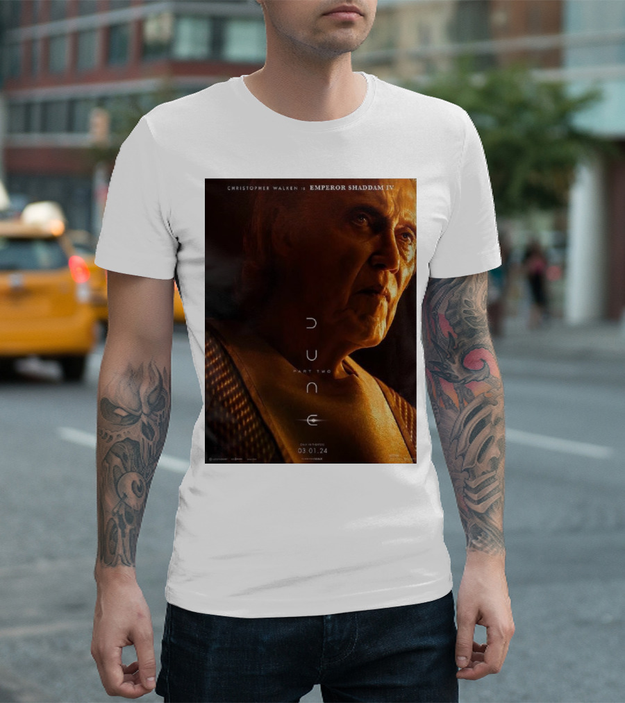 Christopher Walken As Emperor Shaddam IV In Dune Part Two T-Shirt