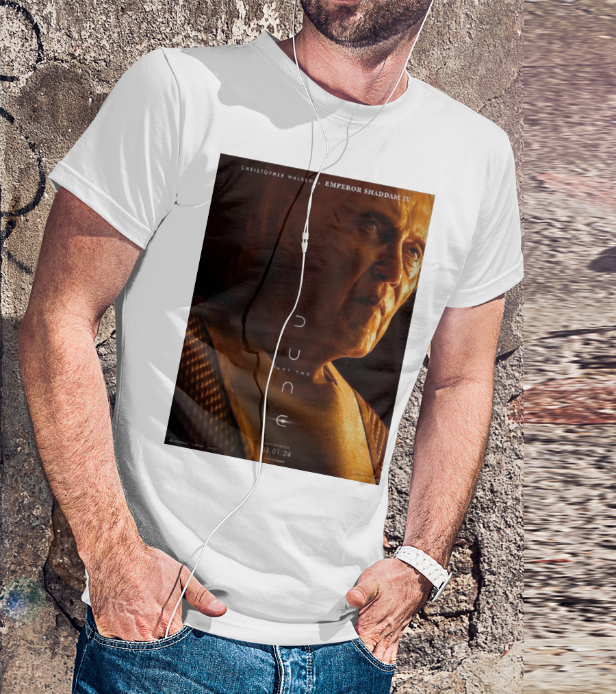 Christopher Walken As Emperor Shaddam IV In Dune Part Two T-Shirt