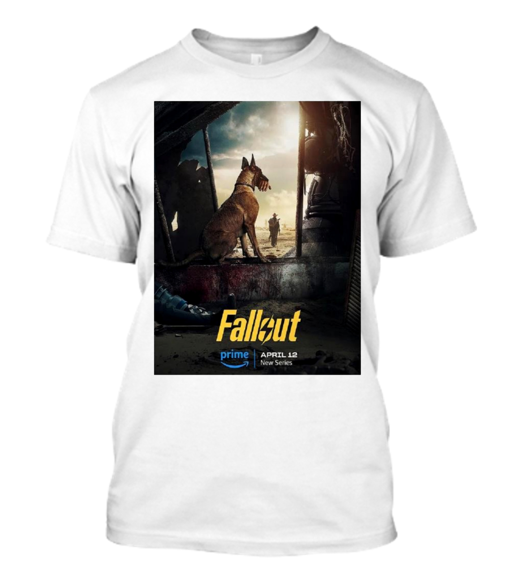 Fallout Prime April 12 New Series Dogmeat T-Shirt