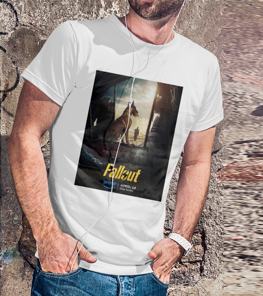 Fallout Prime April 12 New Series Dogmeat T-Shirt