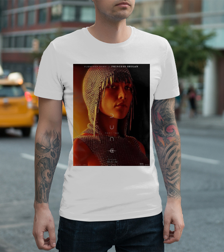 Florence Pugh As Princess Irulan In Dune Part Two March 7 T-Shirt