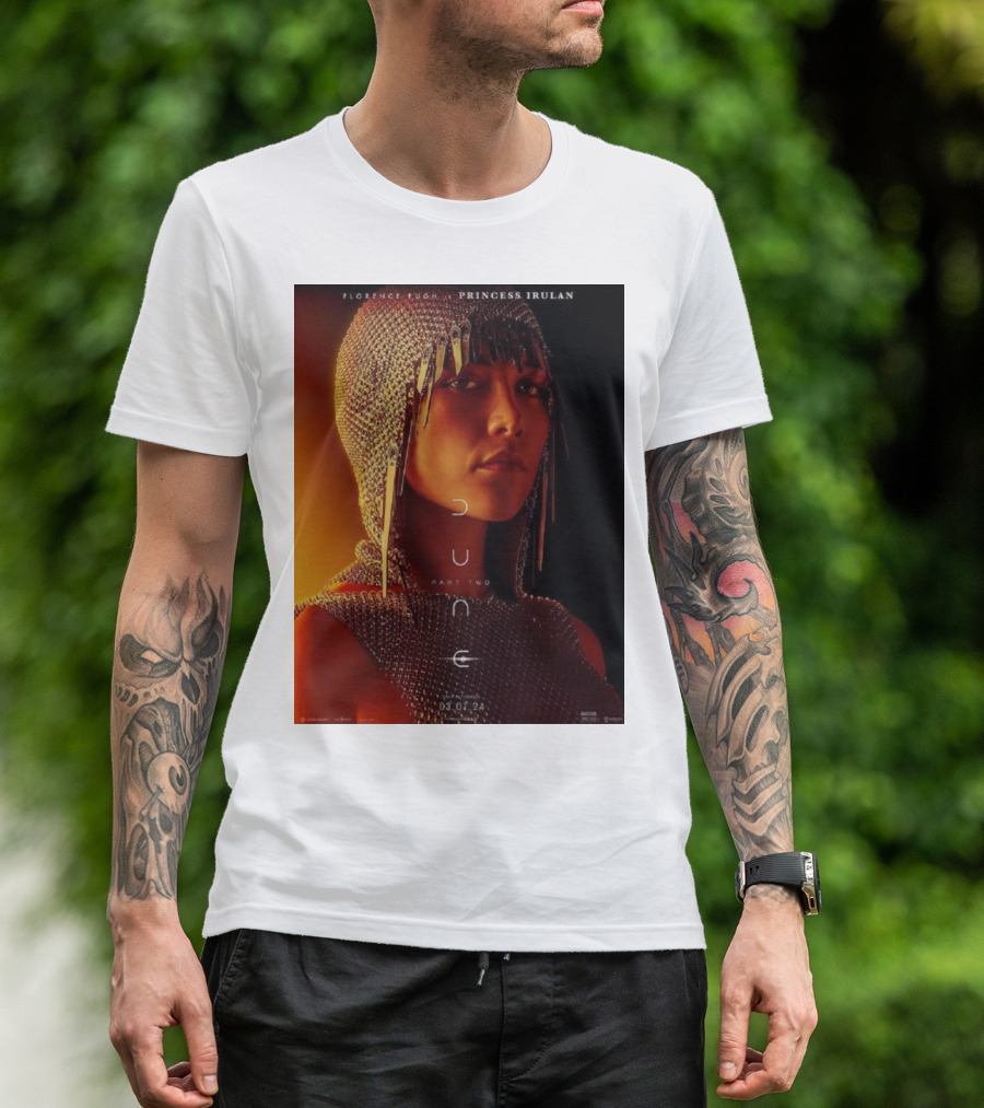 Florence Pugh As Princess Irulan In Dune Part Two March 7 T-Shirt