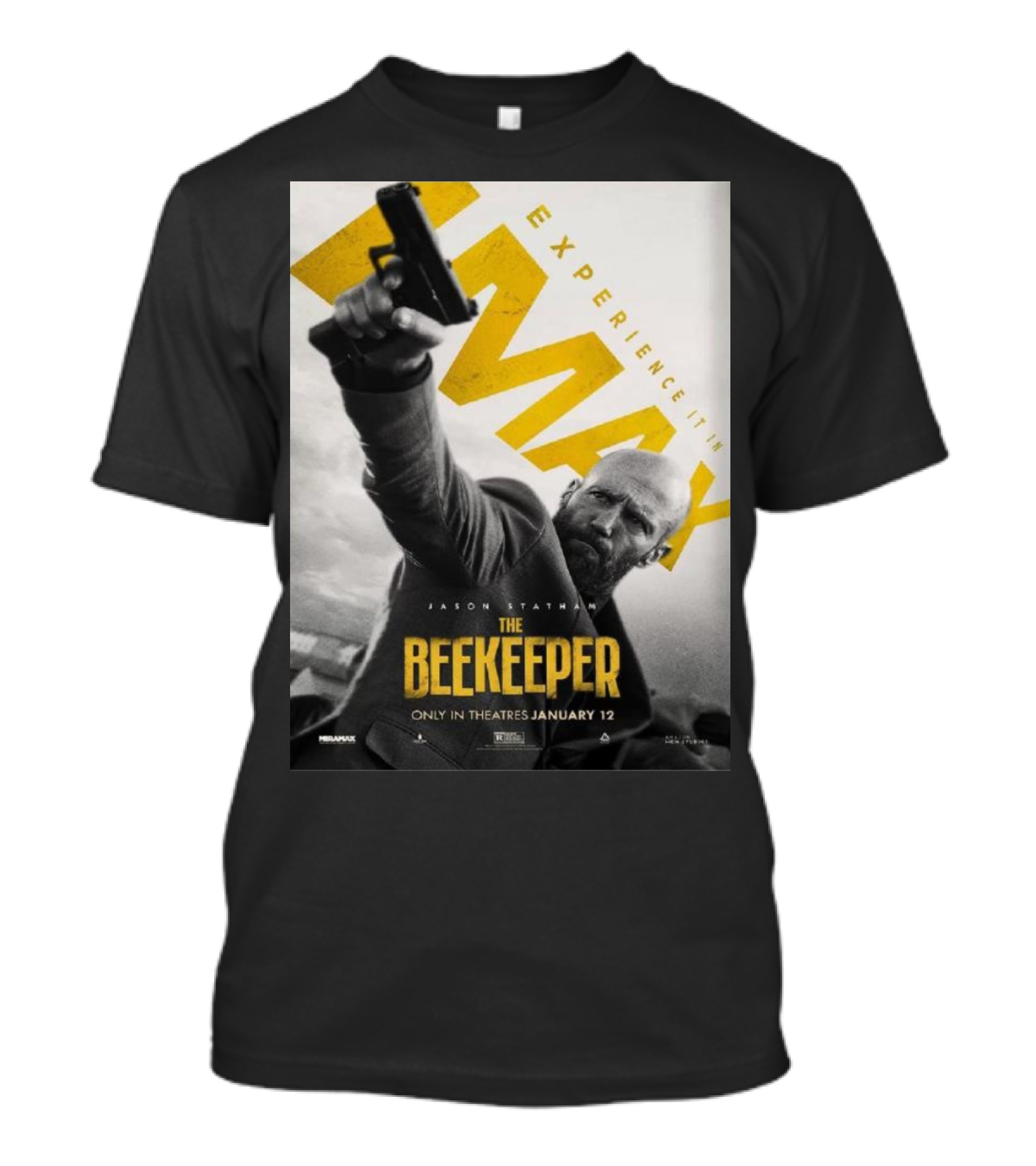 Experience It In IMAX The Beekeeper Starring Jason Statham Only In Theatres January 12 T-Shirt