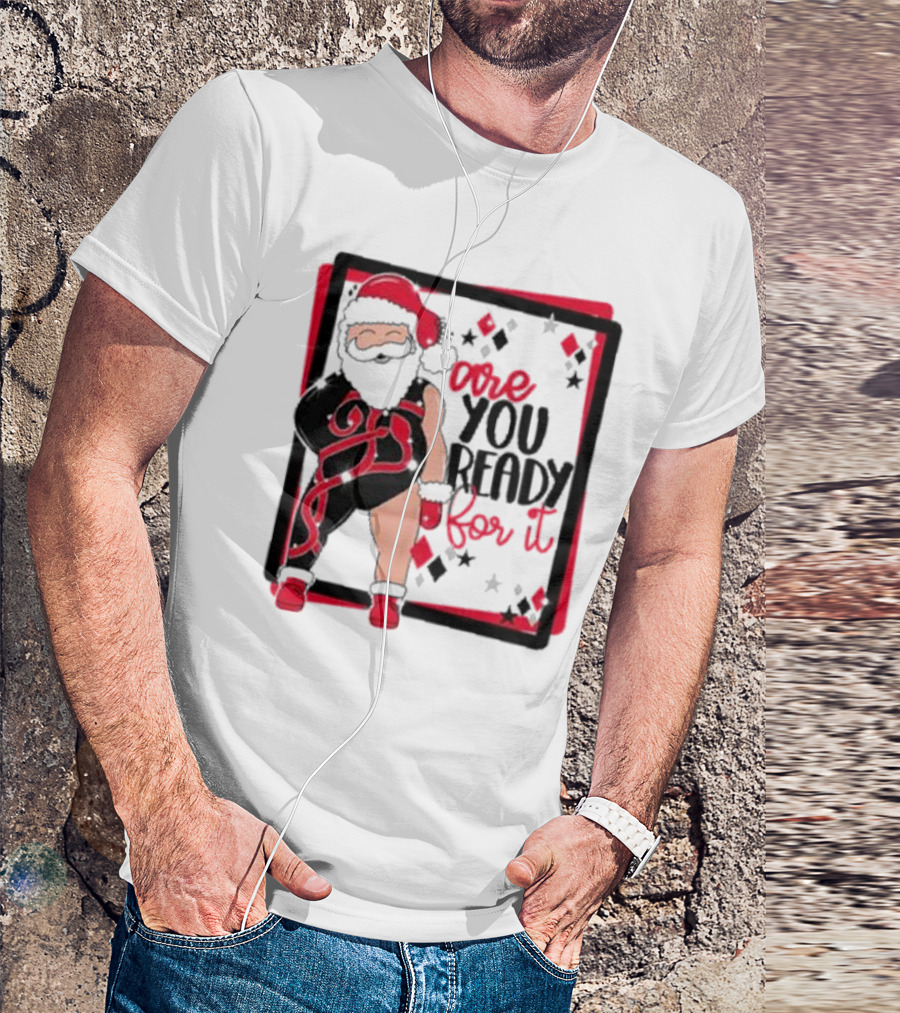 Reputation Taylor's Version Santa Are You Ready For It Santa Wrestler Patchwork Emo Goth T-Shirt