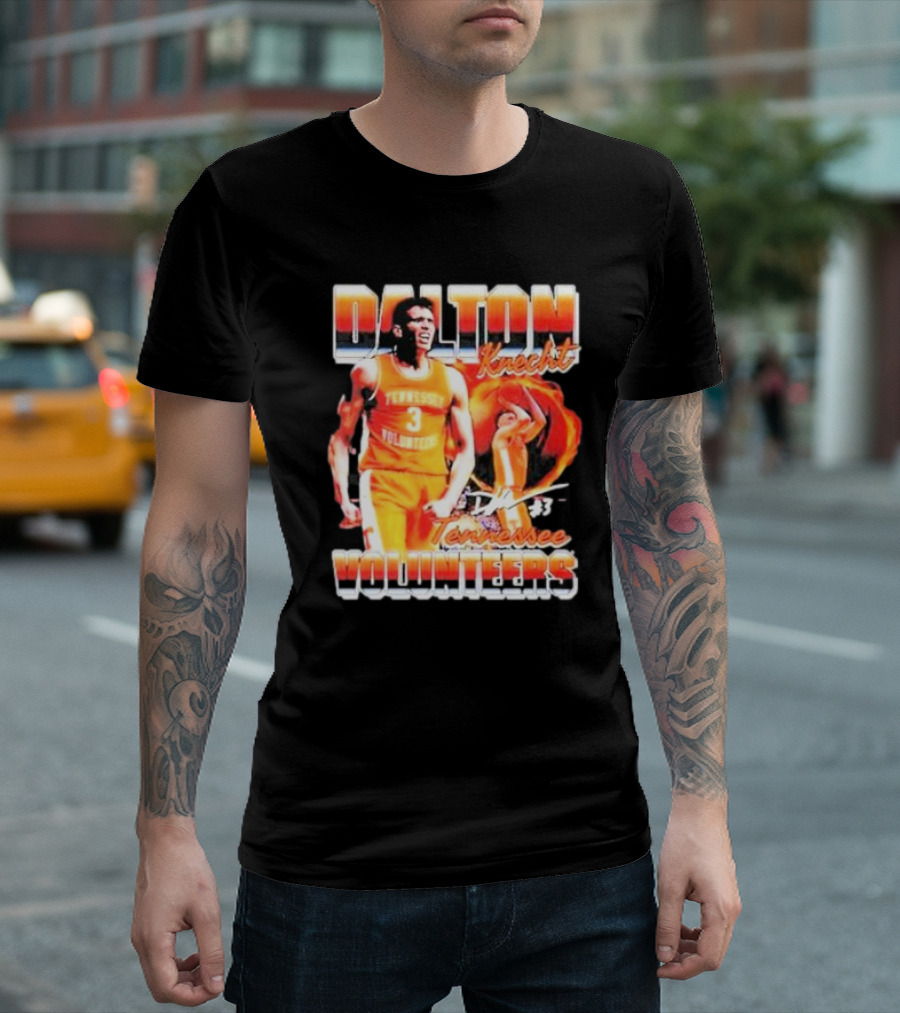 Tennessee Volunteers Dalton Knecht 3 Basketball Vintage T-Shirt