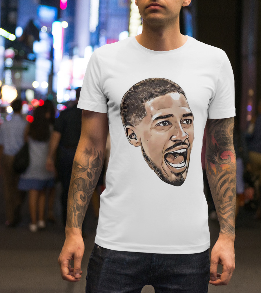 Tyrese Haliburton Indiana Basketball Scream Face T-Shirt
