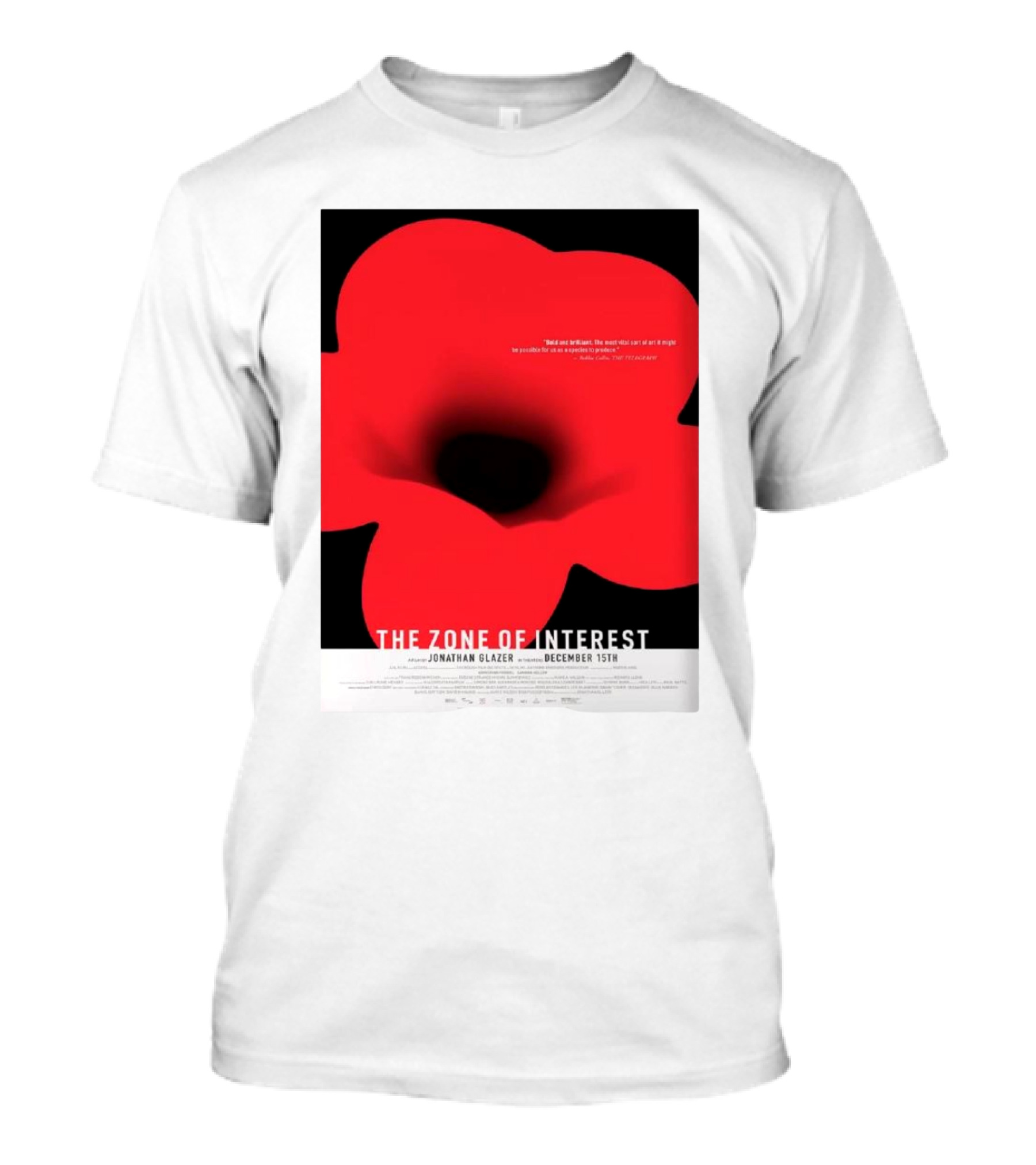 The Zone Of Interest Jonathan Glazer December 15th Red Flower T-Shirt