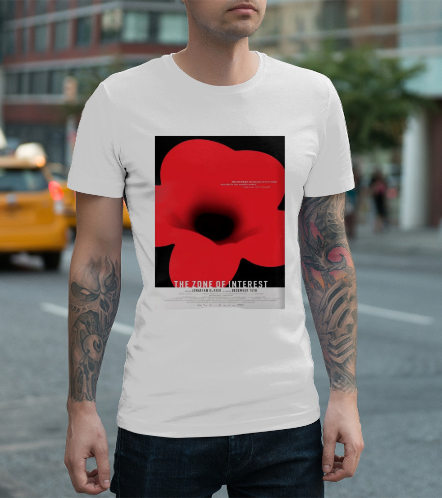 The Zone Of Interest Jonathan Glazer December 15th Red Flower T-Shirt