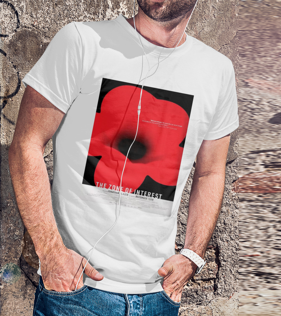 The Zone Of Interest Jonathan Glazer December 15th Red Flower T-Shirt