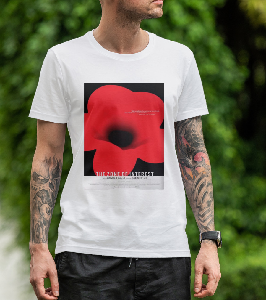 The Zone Of Interest Jonathan Glazer December 15th Red Flower T-Shirt