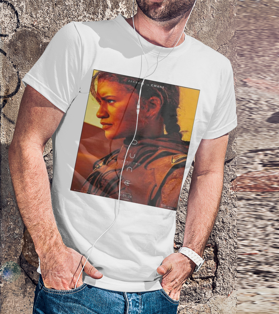 Zendaya As Chani In Dune Part Two Film Release 03.01.24 T-Shirt