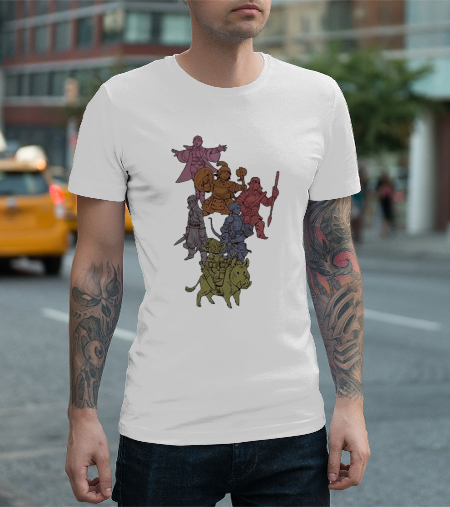 Conduit Talent Reaver Shadow Tactician Beastheart Adventurers T-Shirt