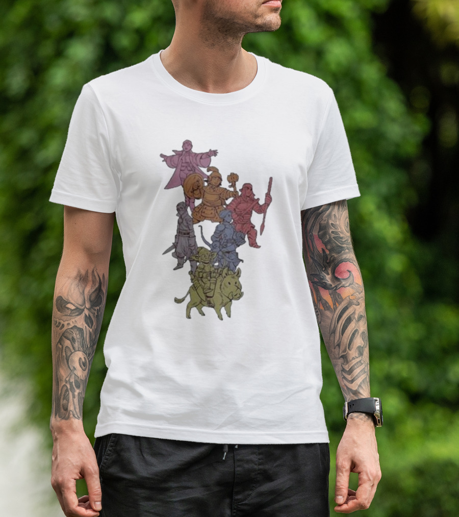 Conduit Talent Reaver Shadow Tactician Beastheart Adventurers T-Shirt