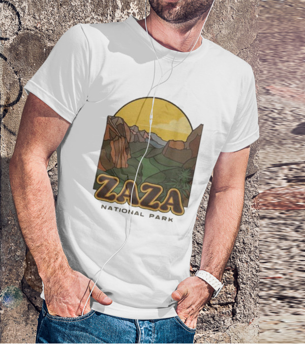 Fourtwenty Zaza National Park Scenic Wilderness Vista T-Shirt
