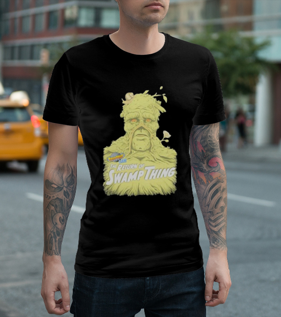 Rifftrax Live The Return of Swamp Thing Monster T-Shirt