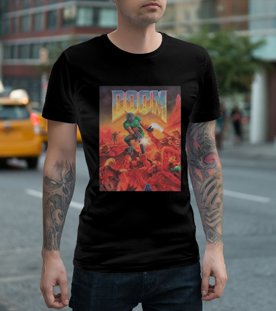 Doom Video Game 30th Anniversary T-Shirt