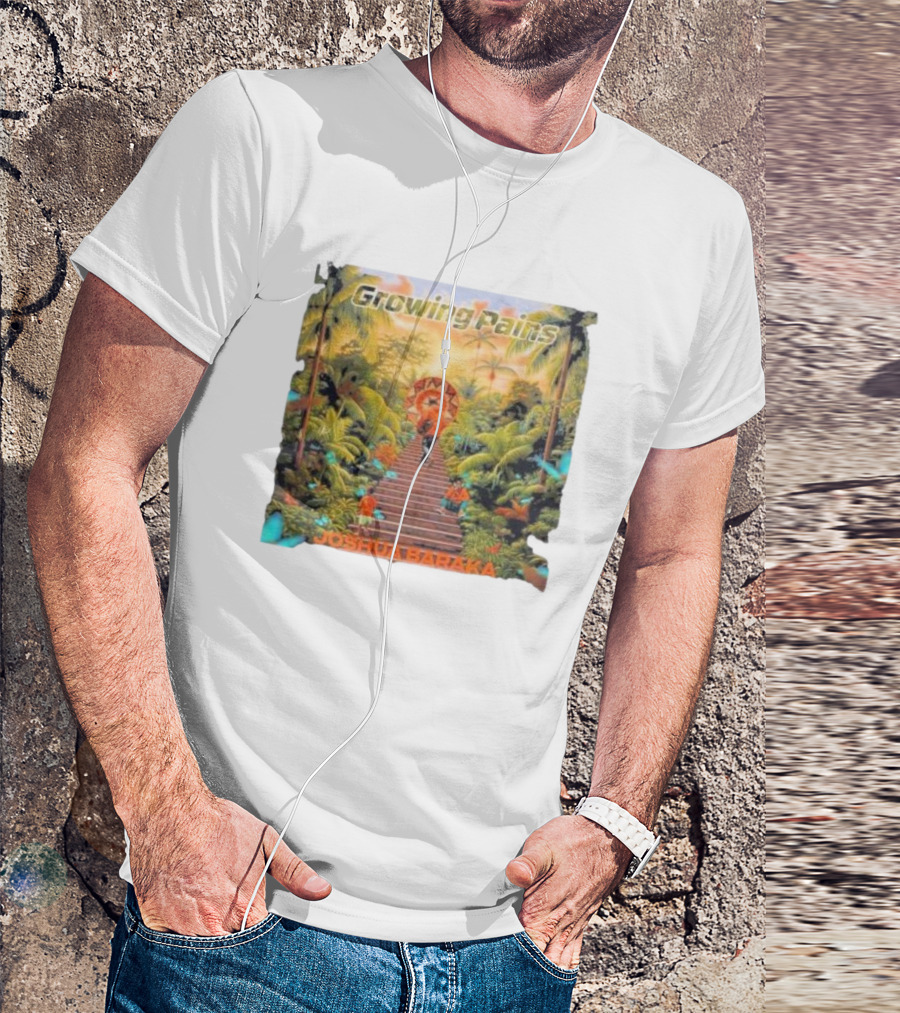 Growing Pains Joshua Baraka Tropical Staircase Scene T-Shirt