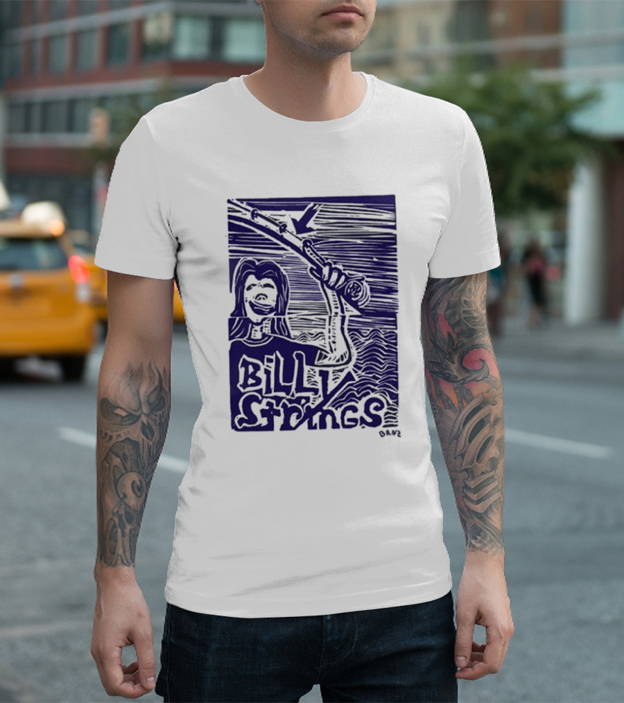 Billy Strings Barnes Retro Psychedelic T-Shirt