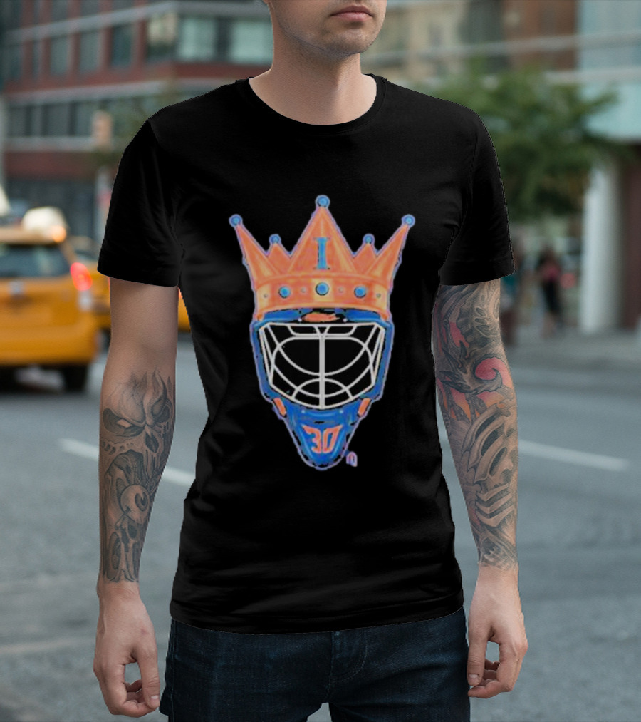 Goalie King 30 Crown Mask Icon LGI T-Shirt
