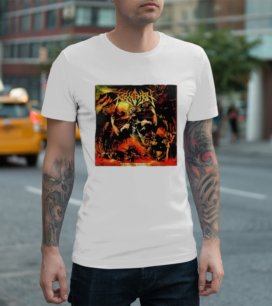Revocation Existence Is Futile Skeleton Chaos T-Shirt