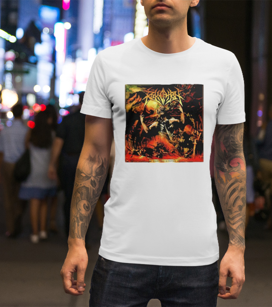 Revocation Existence Is Futile Skeleton Chaos T-Shirt