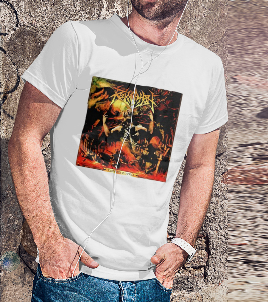 Revocation Existence Is Futile Skeleton Chaos T-Shirt