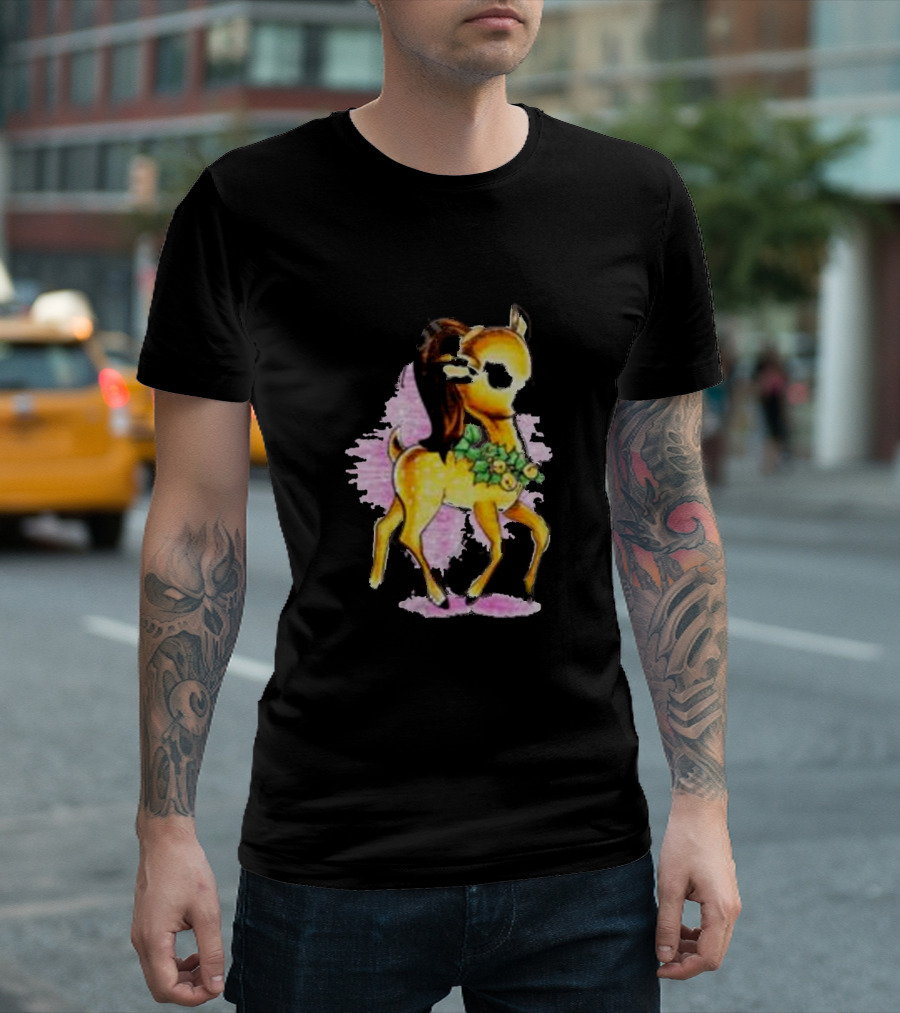 Ariana Grande Christmas and Chill Christmas Deer T-Shirt