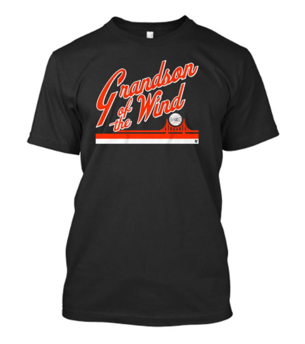 Grandson Of The Wind San Francisco Bridge Skyline T-Shirt