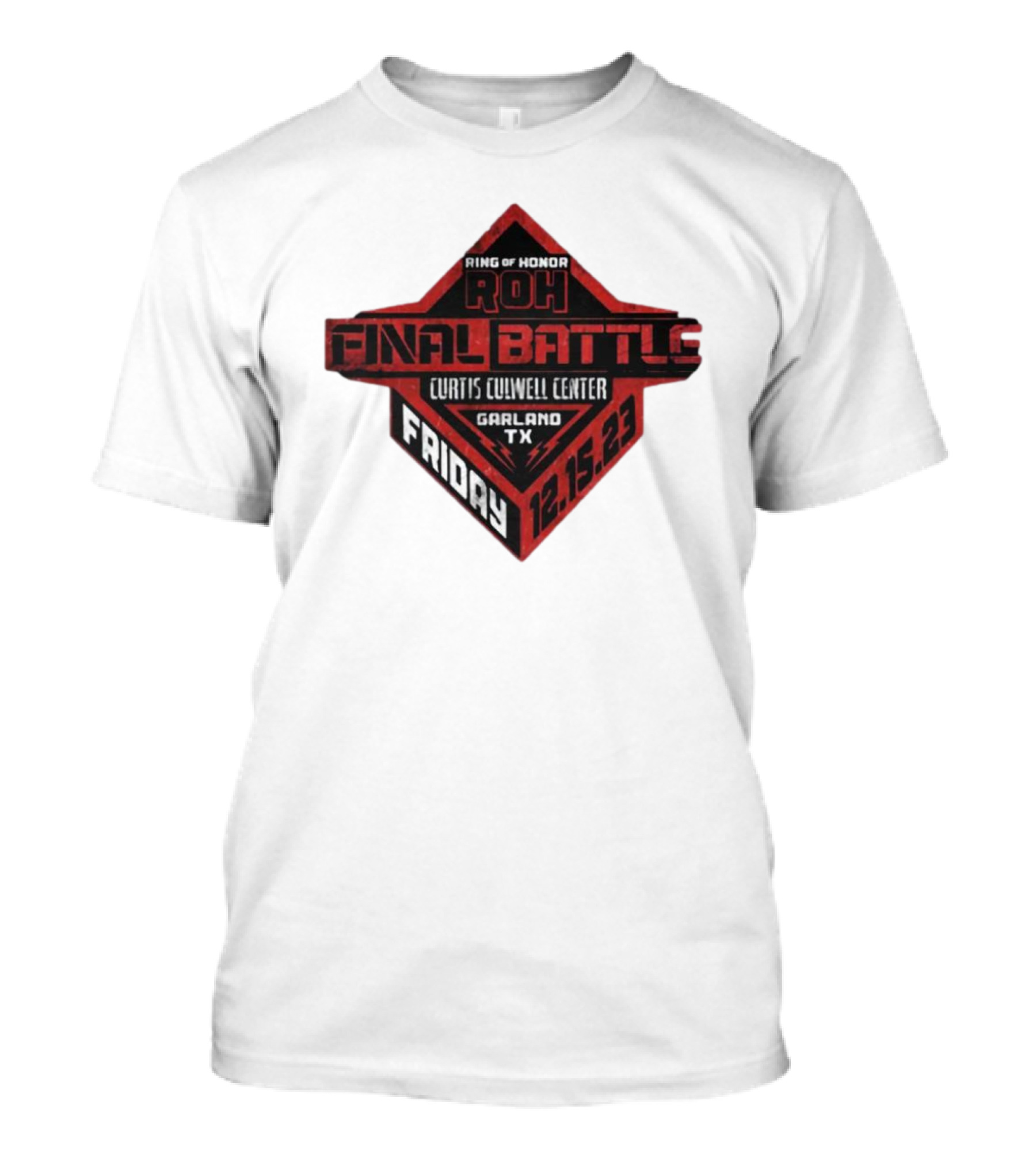 Ring Of Honor ROH Final Battle Curtis Culwell Center Garland TX Friday 12.15.23 T-Shirt