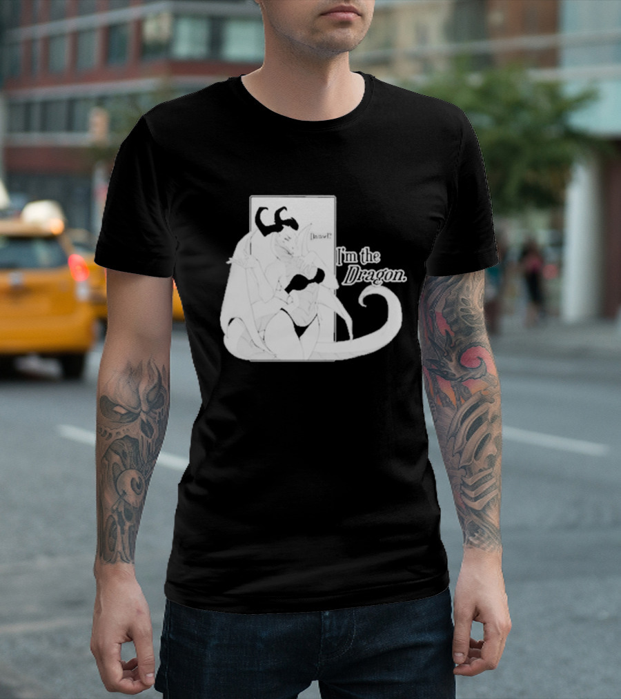 I'm The Dragon Vexstacyart Damsel T-Shirt