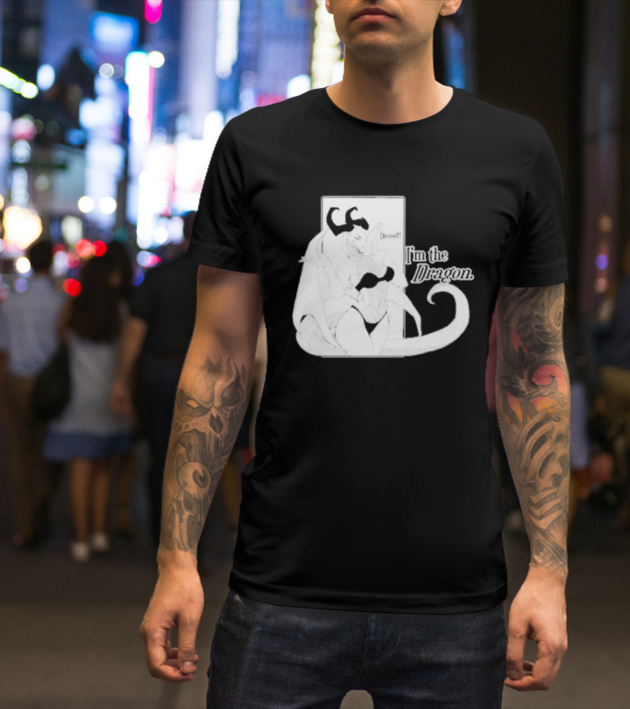 I'm The Dragon Vexstacyart Damsel T-Shirt