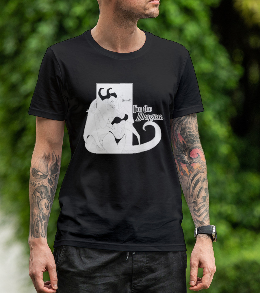 I'm The Dragon Vexstacyart Damsel T-Shirt