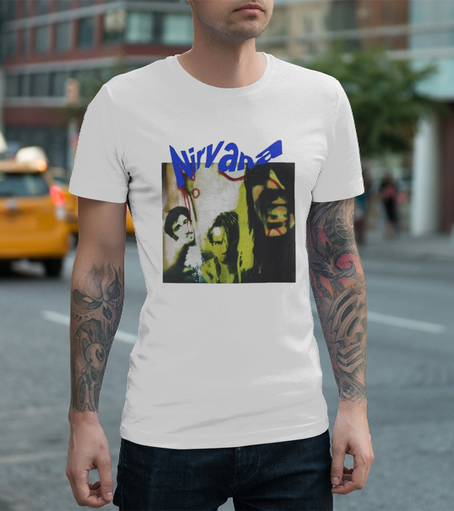 Nirvana Tribute Quality Vintage The Rise T-Shirt