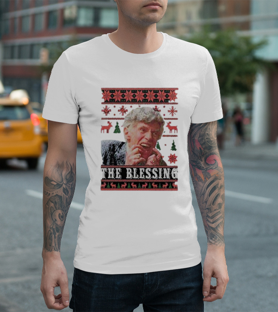 Uncle Lewis Ugly Christmas Sweater The Blessing T-Shirt