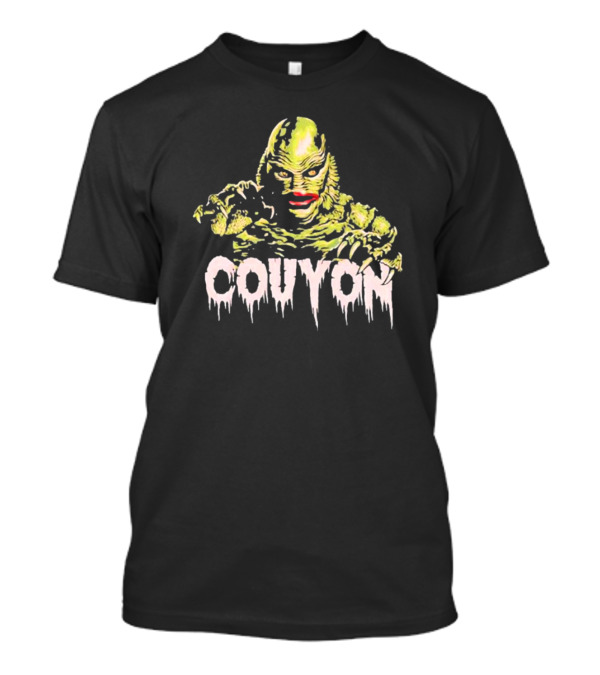 Couyon Cajun Monster From The Deep Swamp Creature T-Shirt