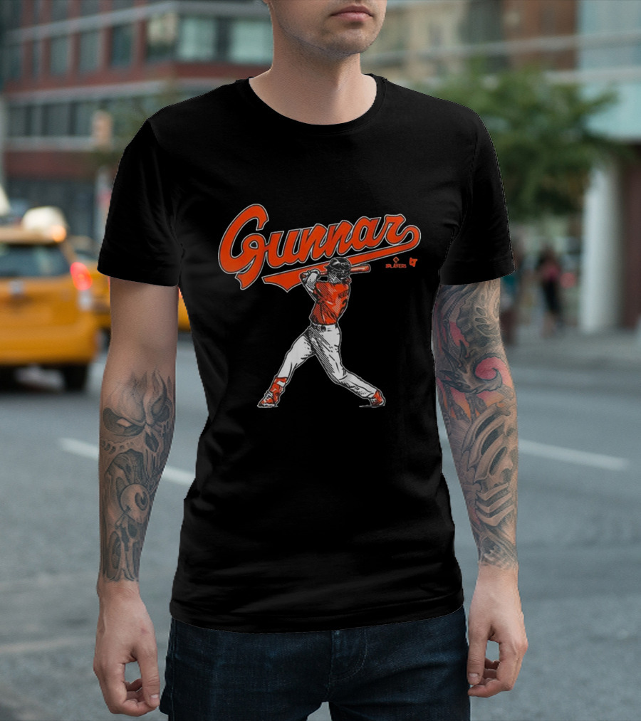 Gunnar Henderson Baseball Players Swing T-Shirt