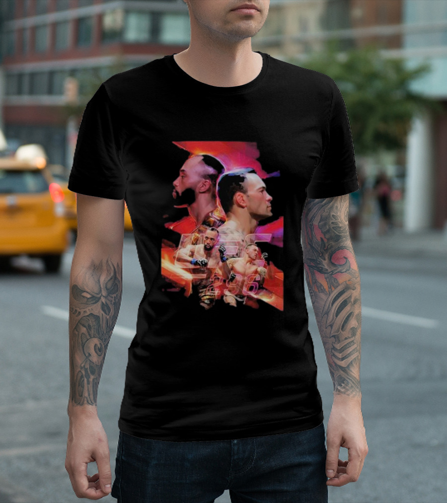 Men’s UFC 296 Fighter Portrait Series Dynamic Action T-Shirt