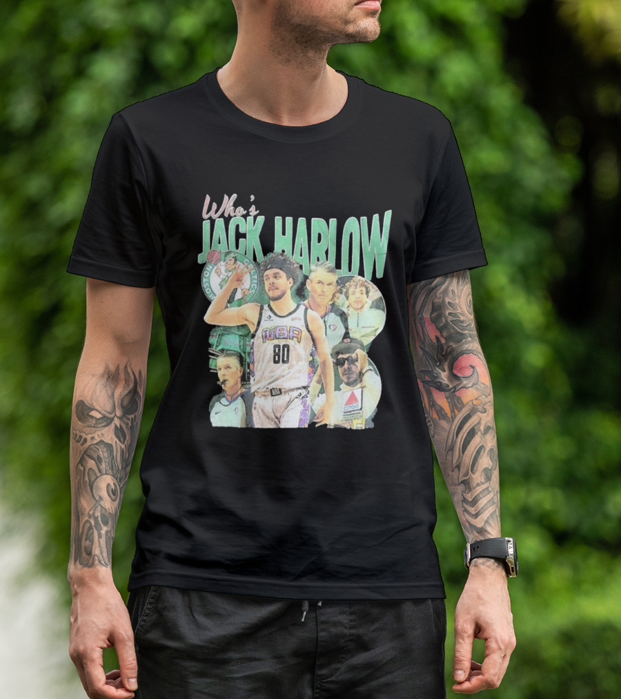 Who’s Jack Harlow Boston Celtics WBR 80 Citgo T-Shirt