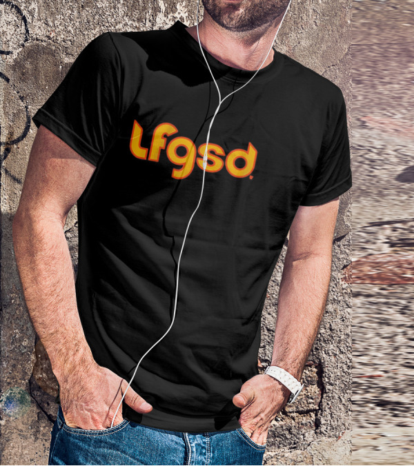LFGSD Orange Retro T-Shirt