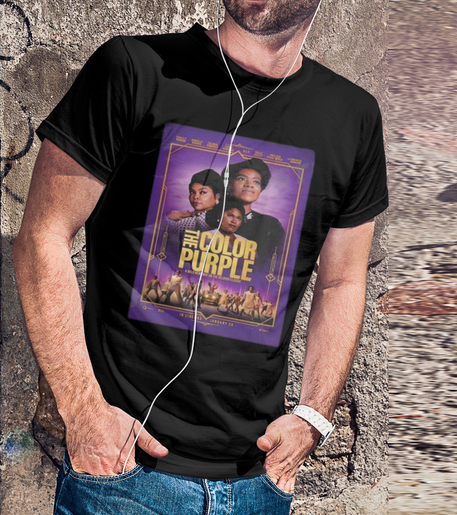 Quality Coming Soon The Color Purple Movie In Cinemas January 26 Bold New Take On The Beloved Classic T-Shirt